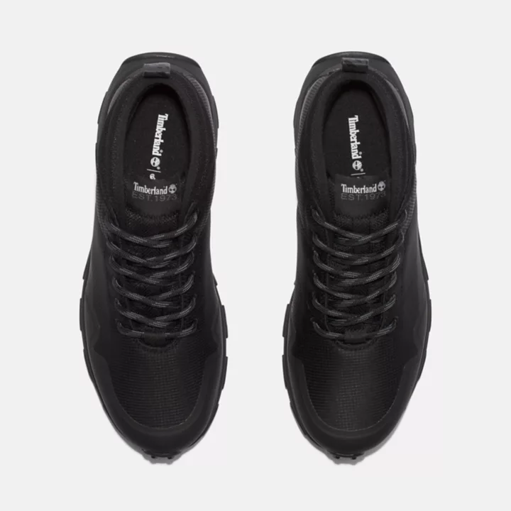 Bota impermeável Winsor Trail para homens, toda preta.