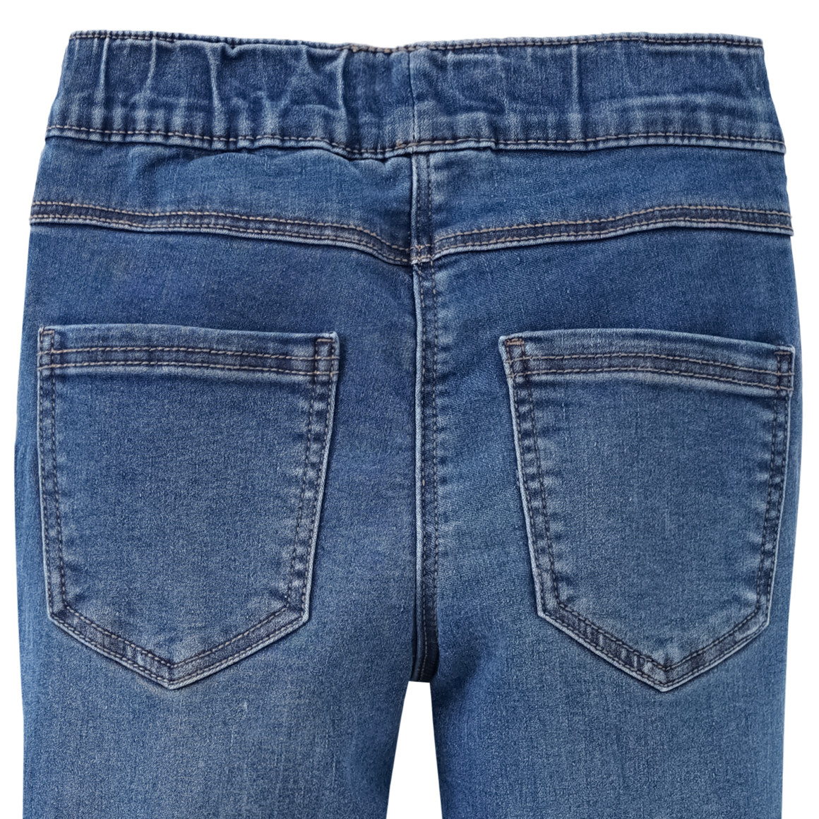 Famy 3 Mädchen Jeggings mit Stretch-Bund blau / grau / schwarz
