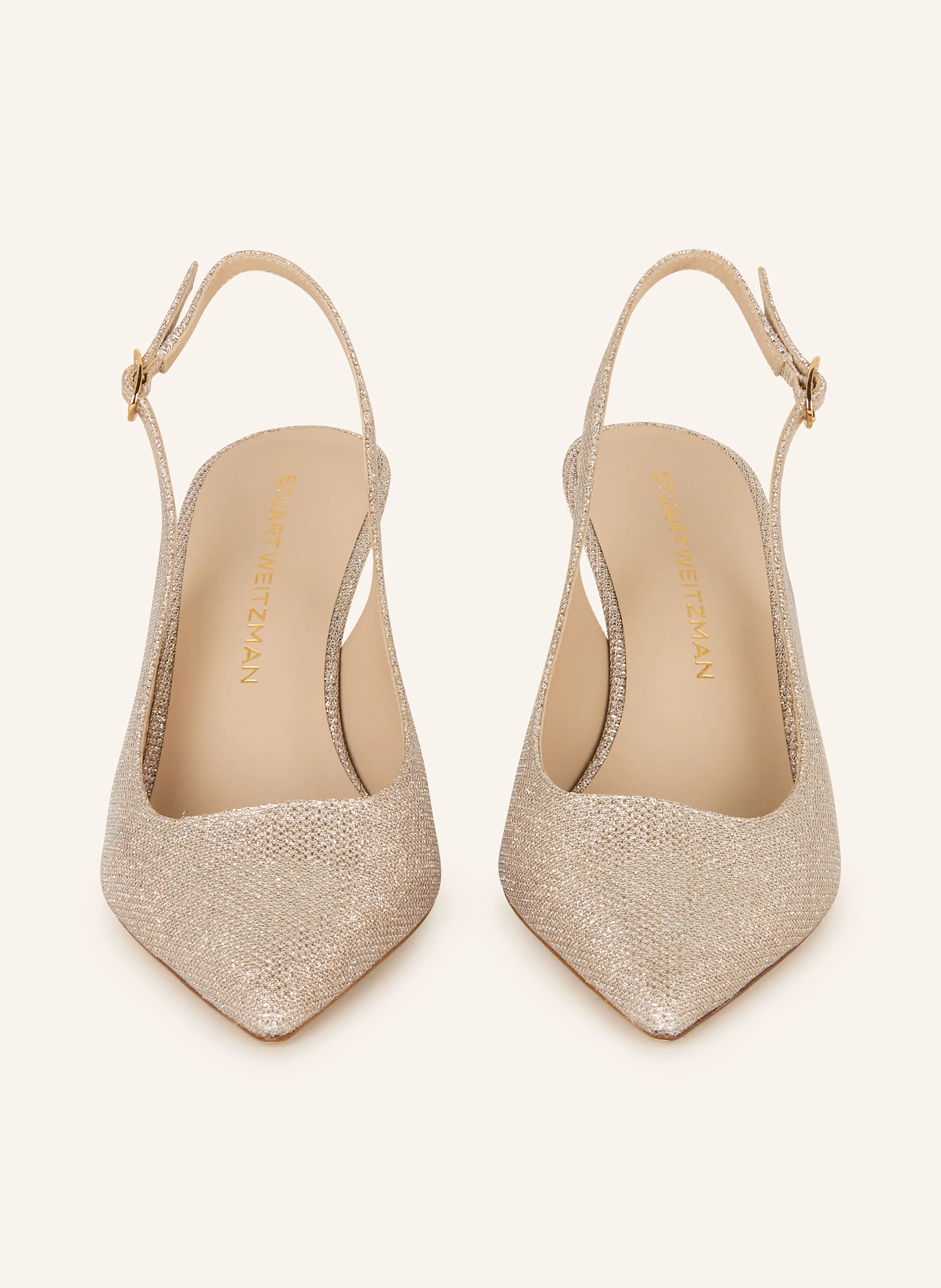 STUART WEITZMAN Slingpumps STUART POWER mit Schmucksteinbesatz