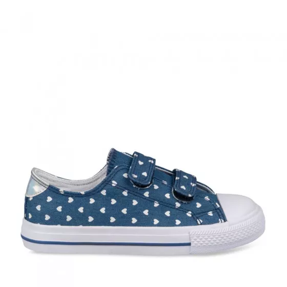 Baskets BLEU LOVELY SKULL