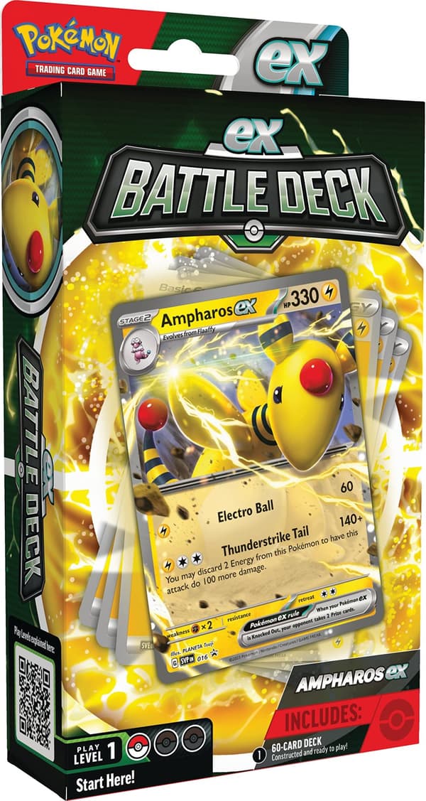 Pokemon Battle Deck EX Ampharos