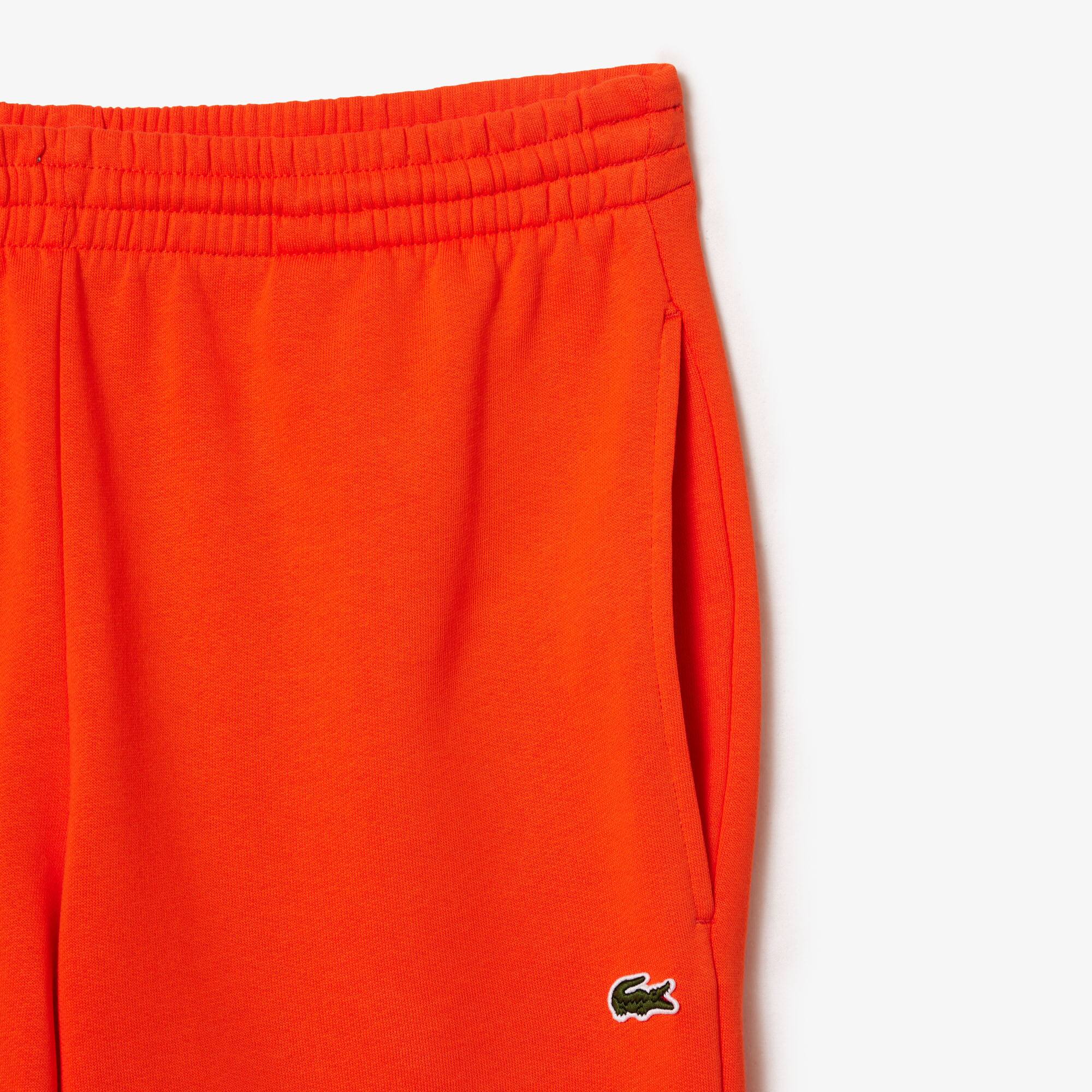 Herren LACOSTE Trainingshose aus aufgerautem Fleece Trainingshosen - Orange - Lacoste - Herren