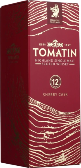 TOMATIN 12 YEARS SHERRY CASK 70CL