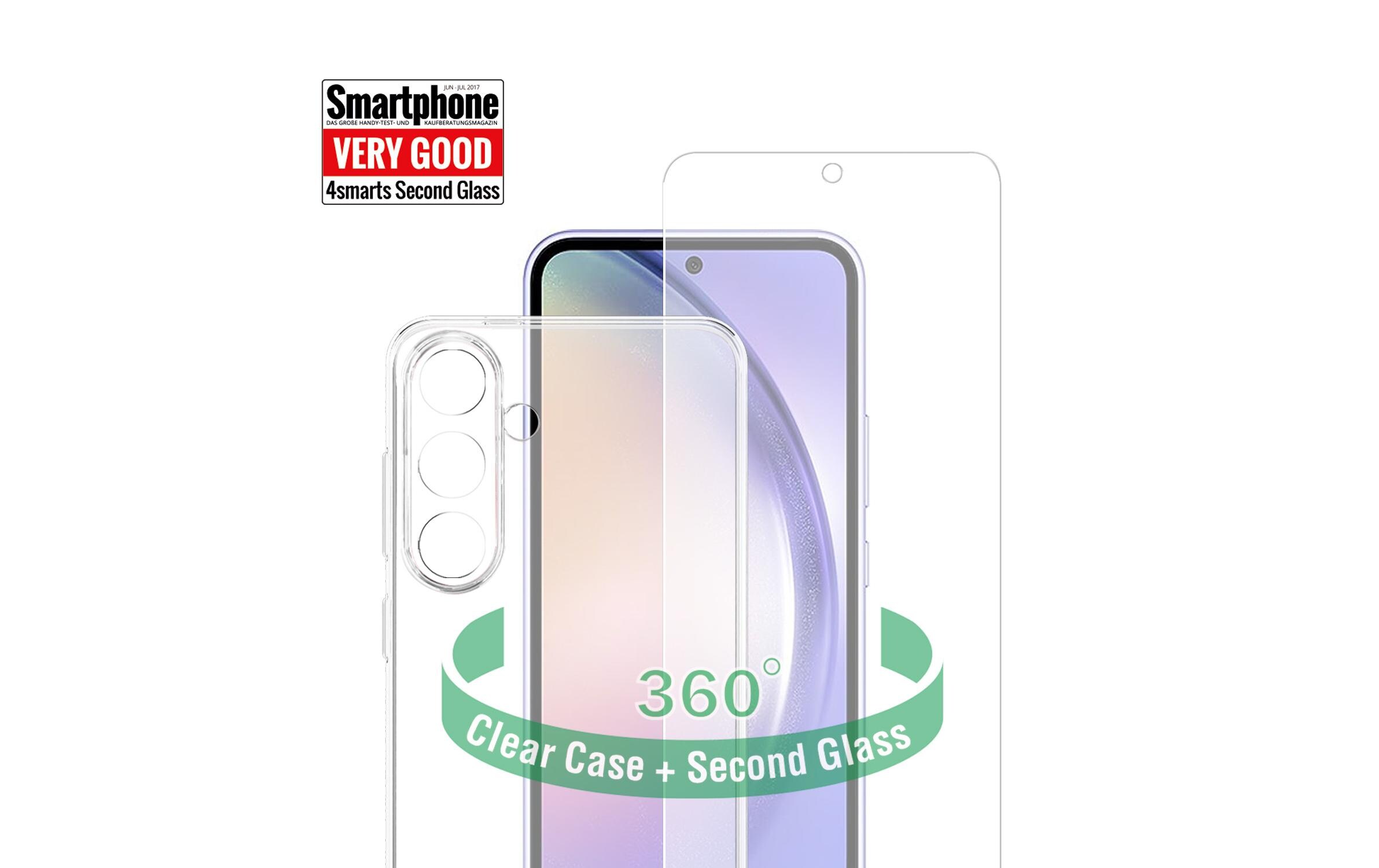 360° Protection Set für Galaxy A35 5GDisplayschutzfolie für das Samsung Galaxy A35 5G