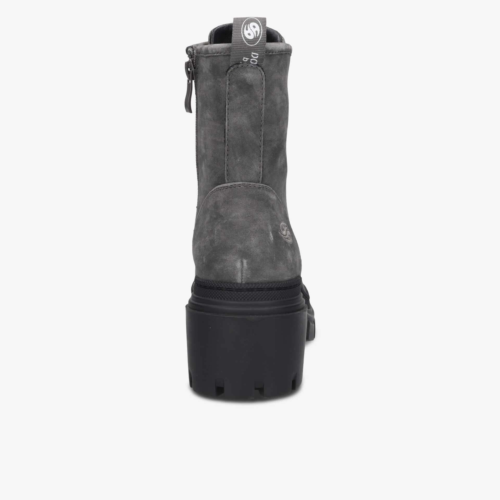 Dockers Damen Schnürstiefeletten grau