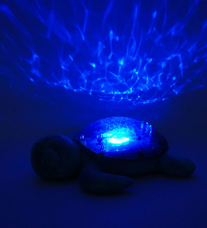 Cloud-B Nachtlampe m. Sound - Tranquil Turtle - 30 cm - Grün