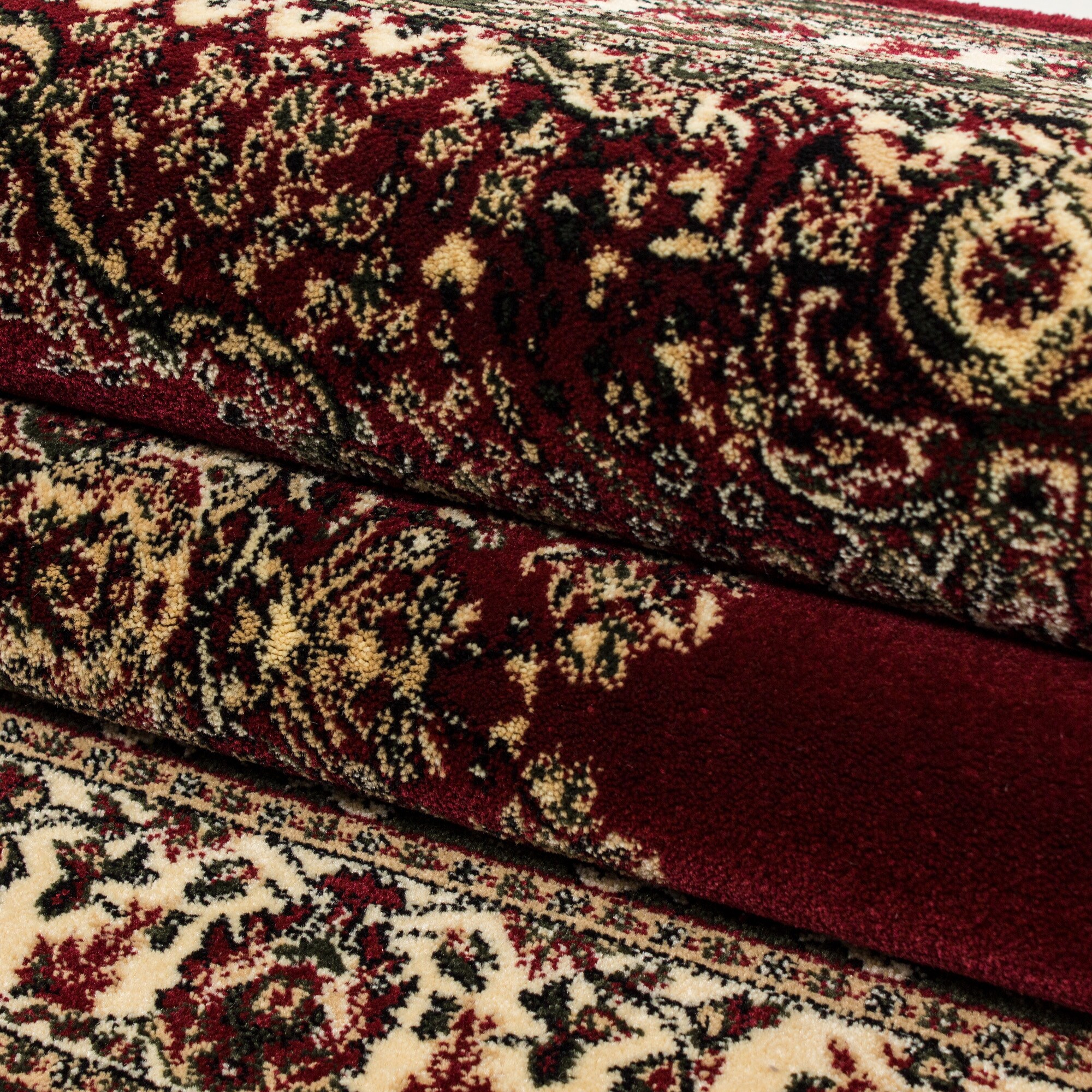 Wunderschöne MARRAKESH Orient-Dekor Traditional rechteckig HöheKurzflor 12 mm