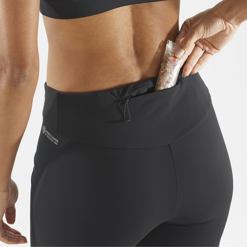 Salomon Damen GTX Infinium Windstopper Tights