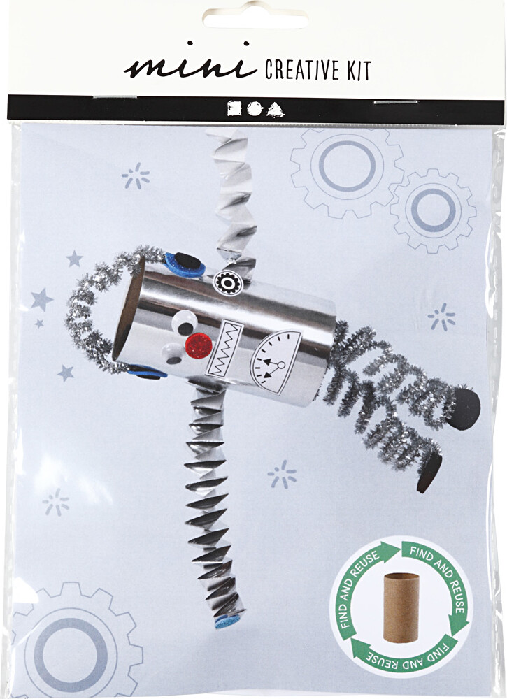 Mini Diy Kit - Toiletrulle Robot