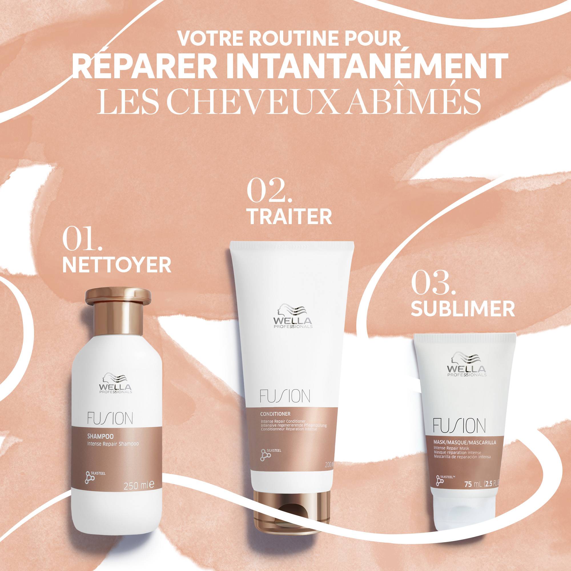 Coffret Réparation Intense Fusion / 525ml