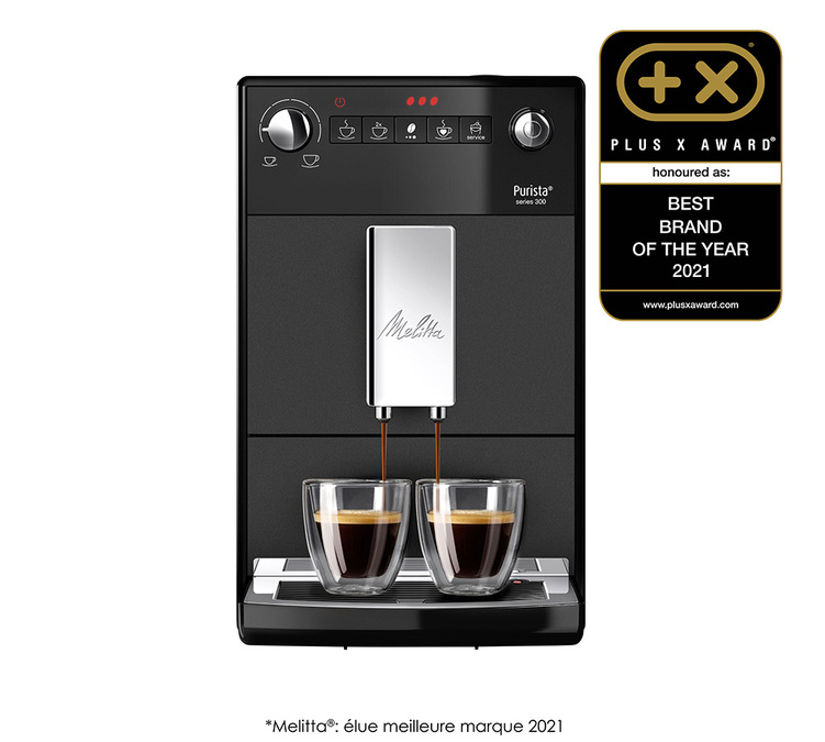 MELITTA Purista®  F230-104 noir mat Garantie 3 ans Coloris:Noir