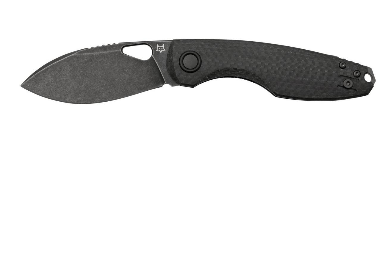 Fox Chilin FX-530-CFDSW PVD Black Stonewashed M398, Carbon Fiber zakmes, Jesper Voxnaes design