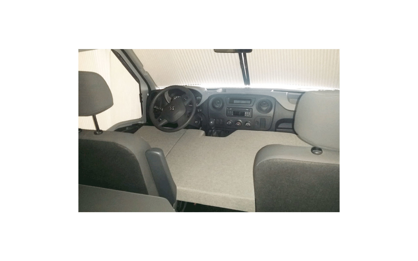 Matratze für Fahrerkabine Opel Movano / Master & Nissan NV400 Bj. 2011 - 2020