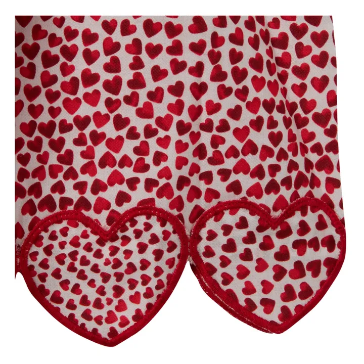 Stella McCartney Kids Robe Cœur | Rouge