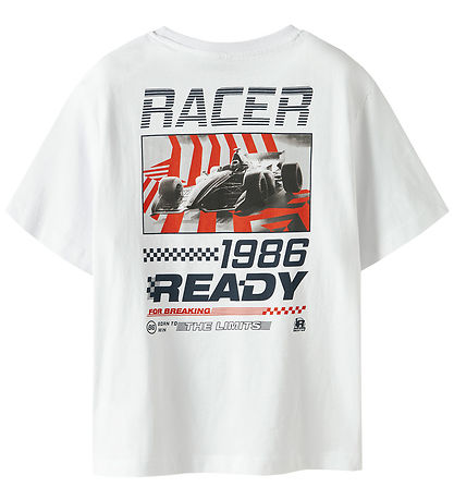 Name It T-Shirt - NkmHold - Bright White