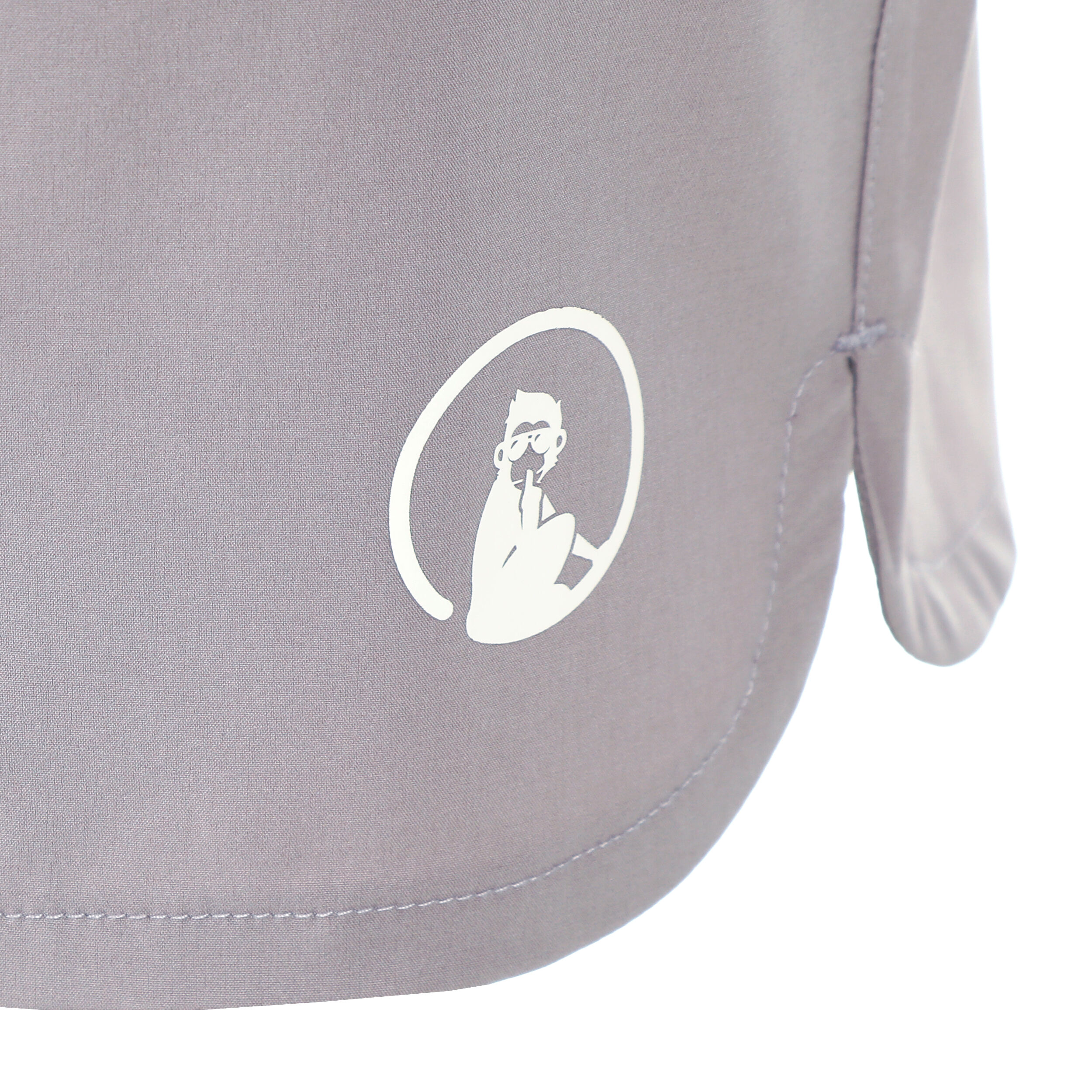 Quiet Please Mind Slam Shorts Hommes - Violet , Blanc