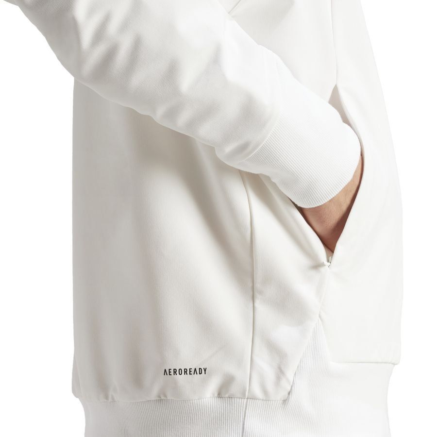 adidas Sweat à Capuche Z.N.E. Woven Full Zip - Blanc