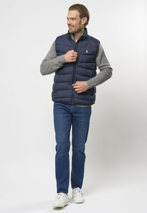 U.S. Polo Assn. USPA Vest Eugene Men 19-4020 dark sapphire