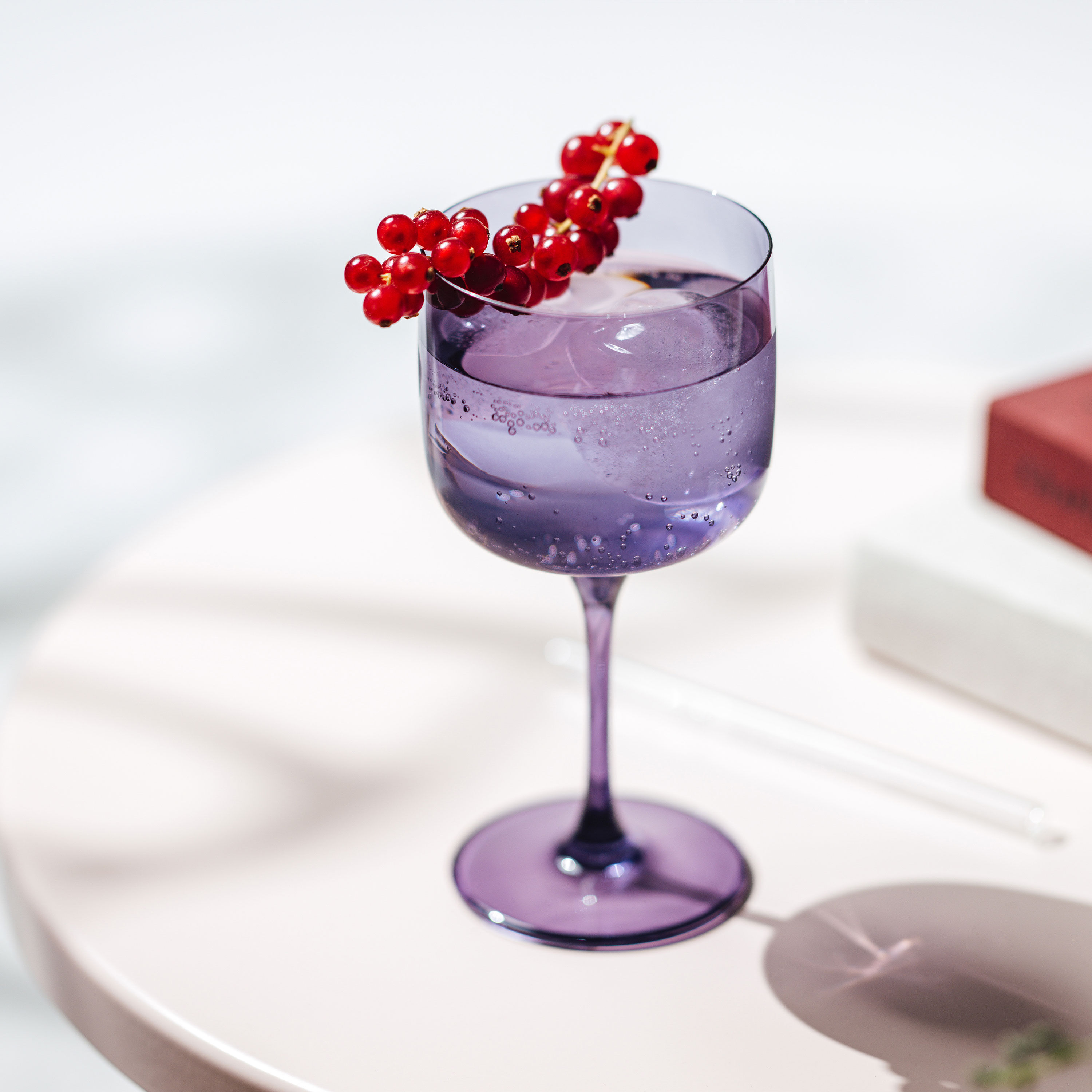 Like Glass Wine glass Purple, 6.8 oz, crystal glass