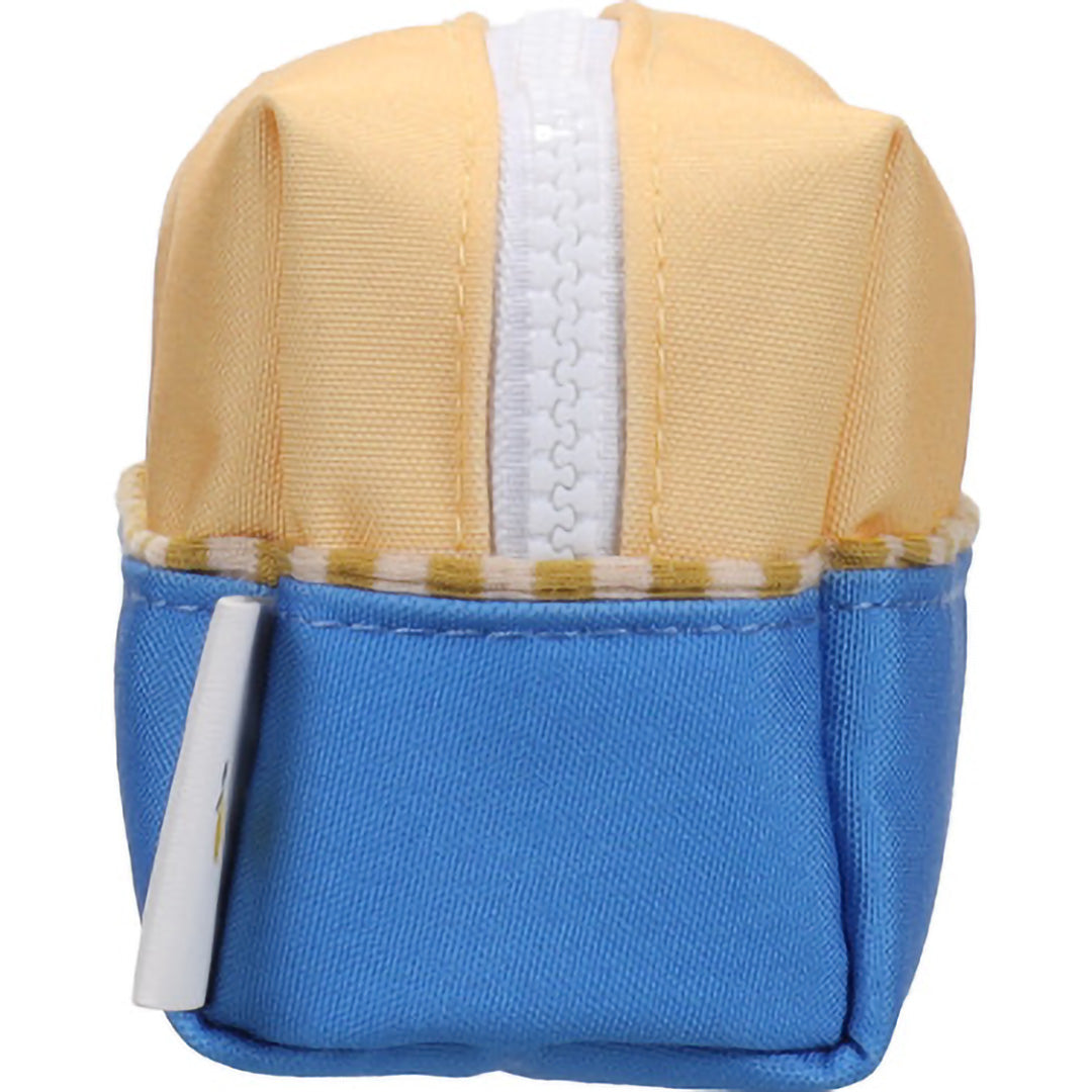 sticky lemon pennenetui colourblocking - sandy yellow - radar blue