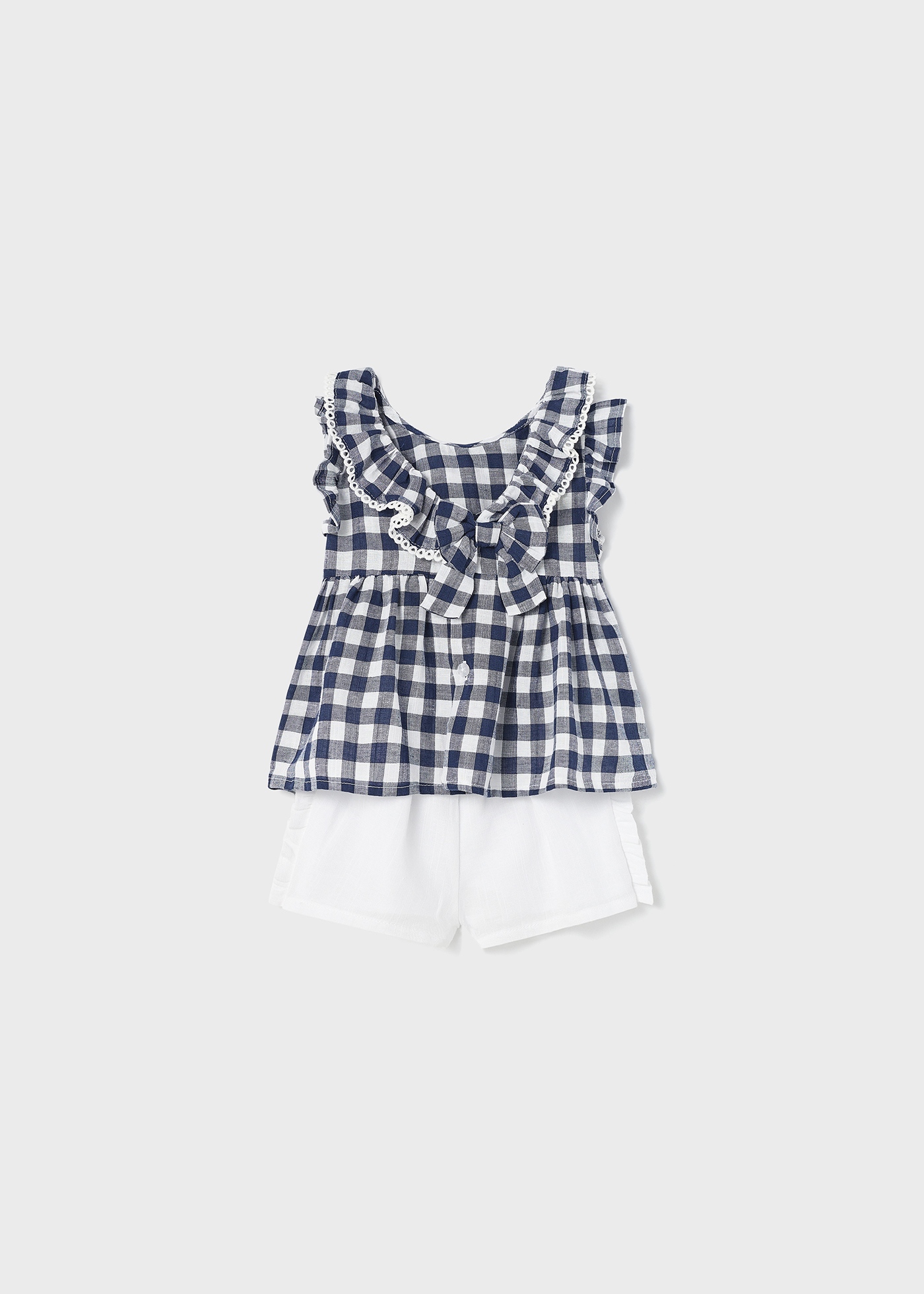 Conjunto de 2 peças com blusa estampada para bebê