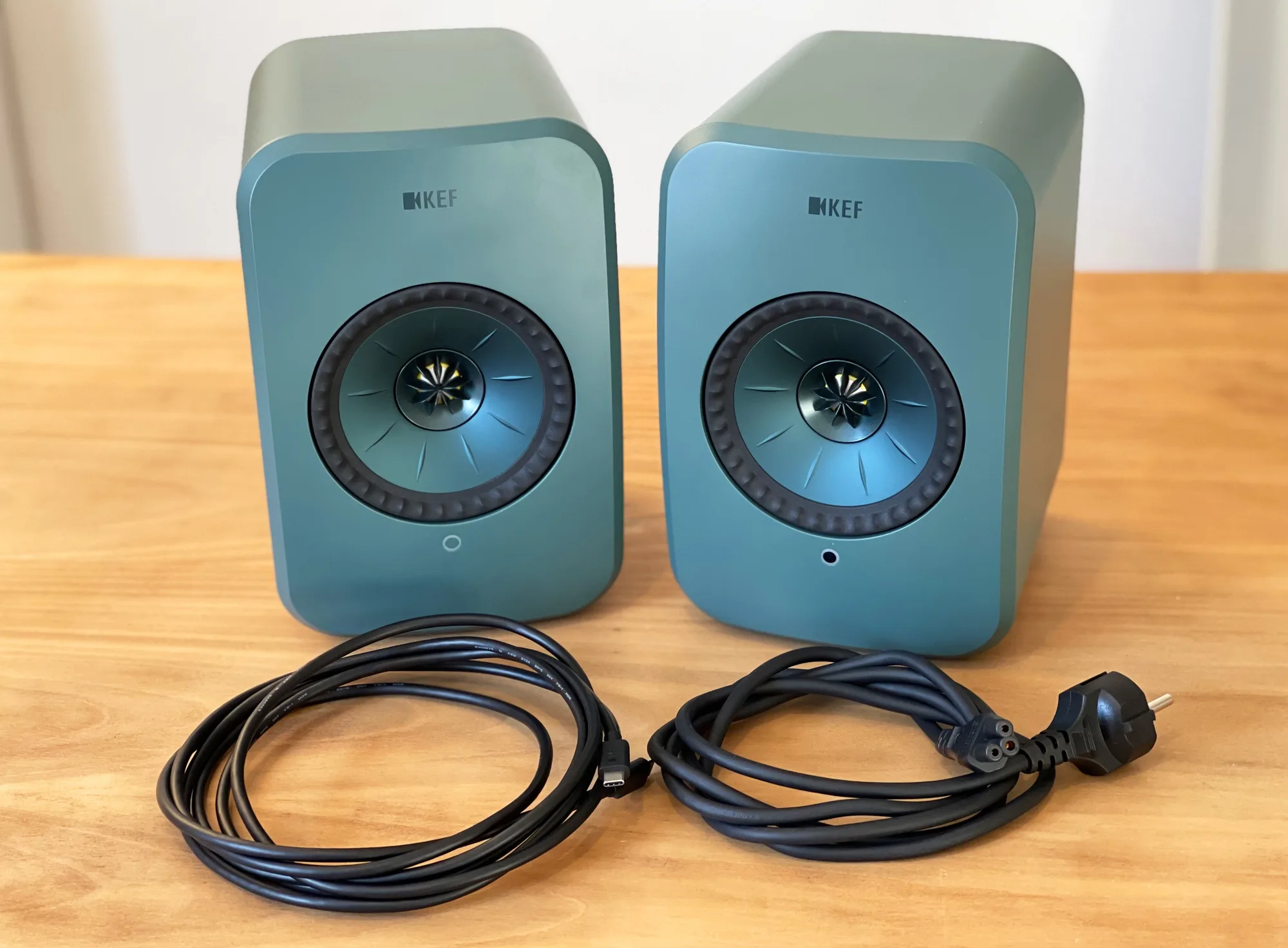 KEF LSX 2 LT Vert (la paire) Enceintes sans fil hi-fi