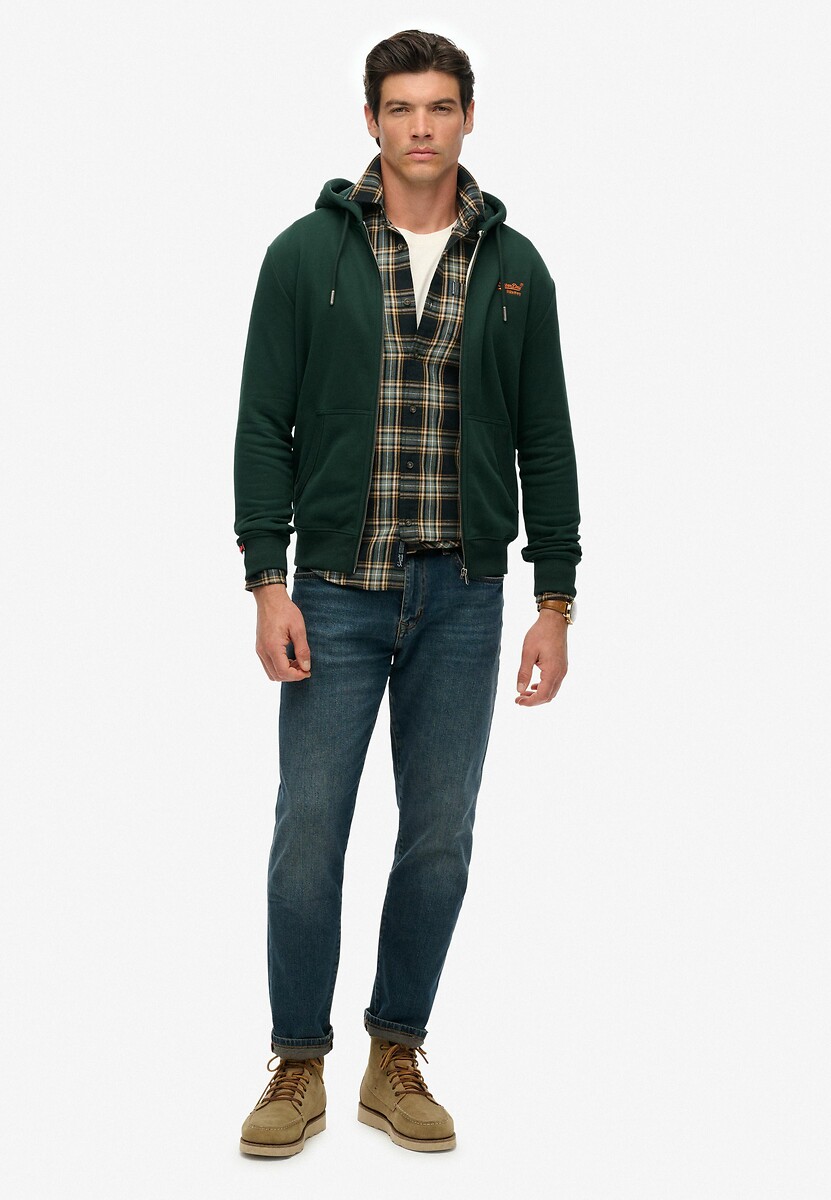 SUPERDRY<br>Moletom com zíper