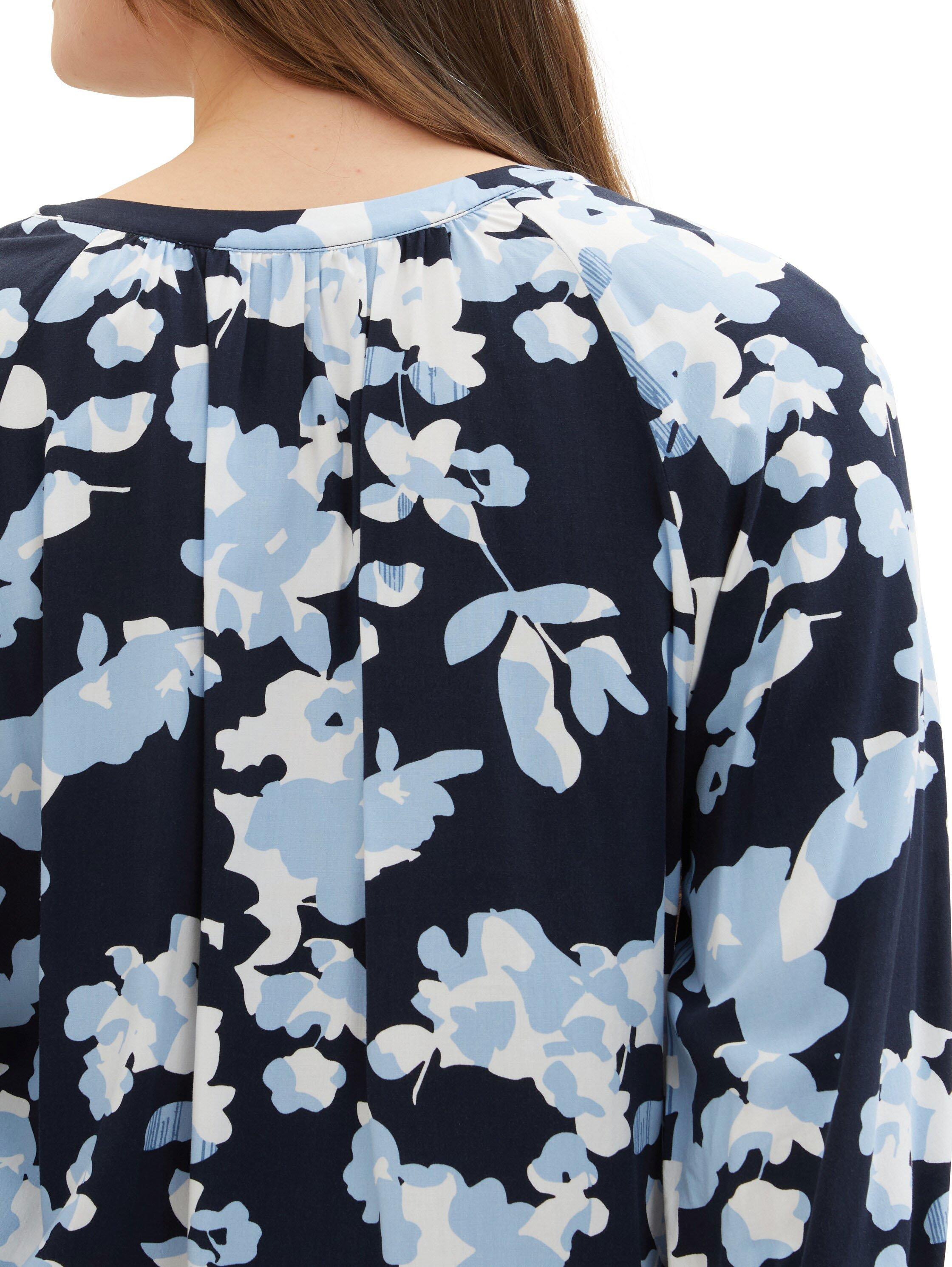 Tunika mit Blumenprint und 3/4-Arm