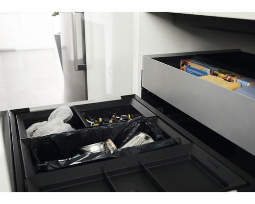BLANCO Inbouw afvalbak SELECT II 60/3 Orga Inhoud 1x 30 l en 2x 8 l 526210