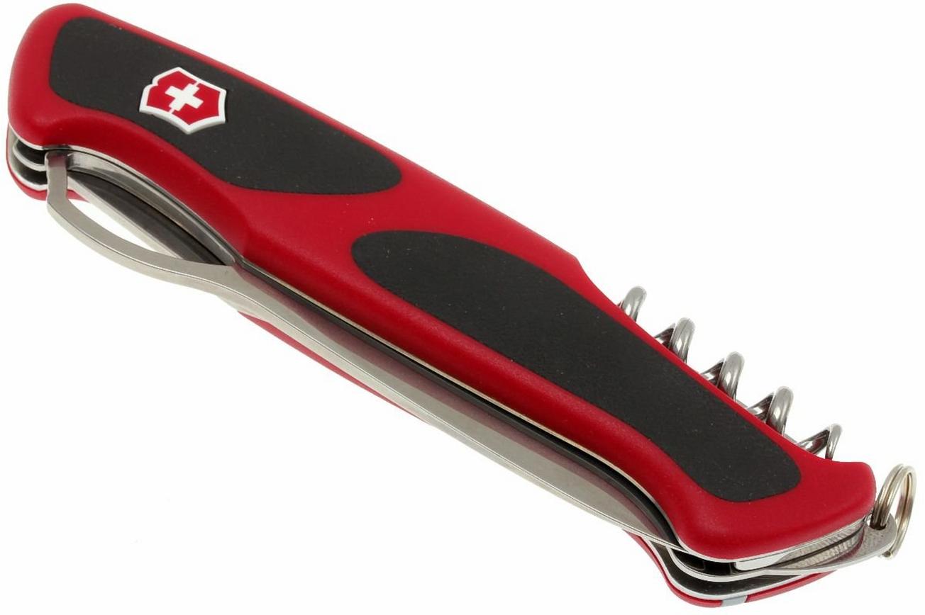 Victorinox Rangergrip 61 rood-zwart 0.9553.MC Zwitsers zakmes