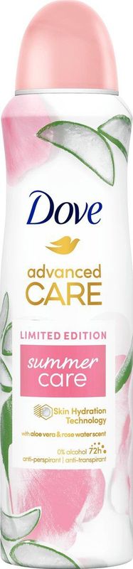 Dove - Advanced Care Summer Care - Antitranspirant Spray - 150 ml
