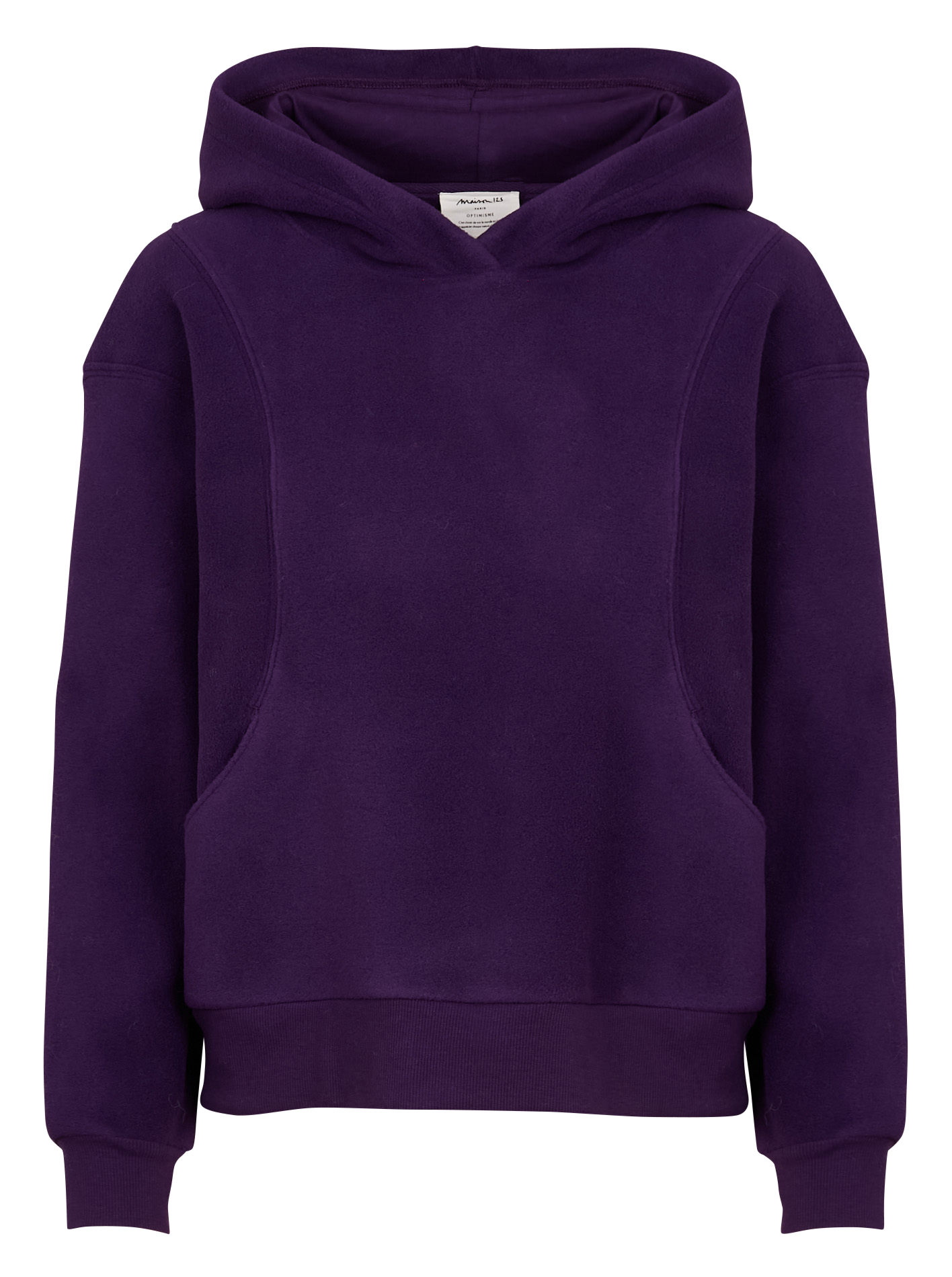 TENNESSEE - Sweat ample à capuche | Violet