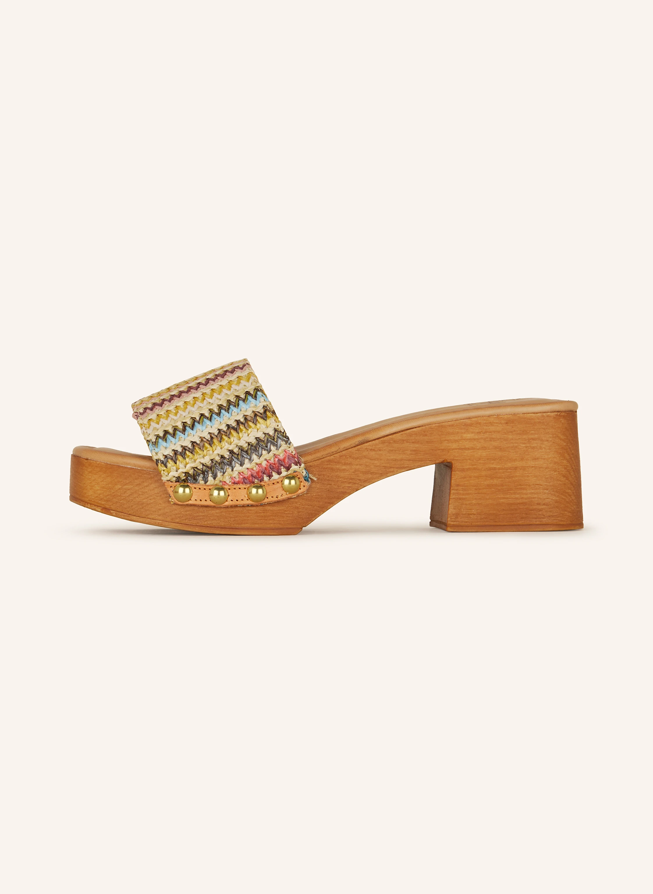 È MIA Plateau-Mules mit Nieten