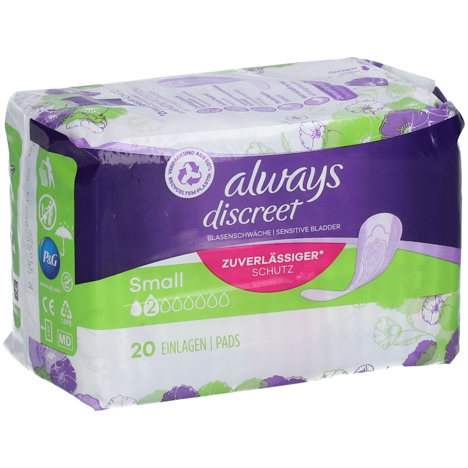 always discreet Inkontinenz Einlagen Small