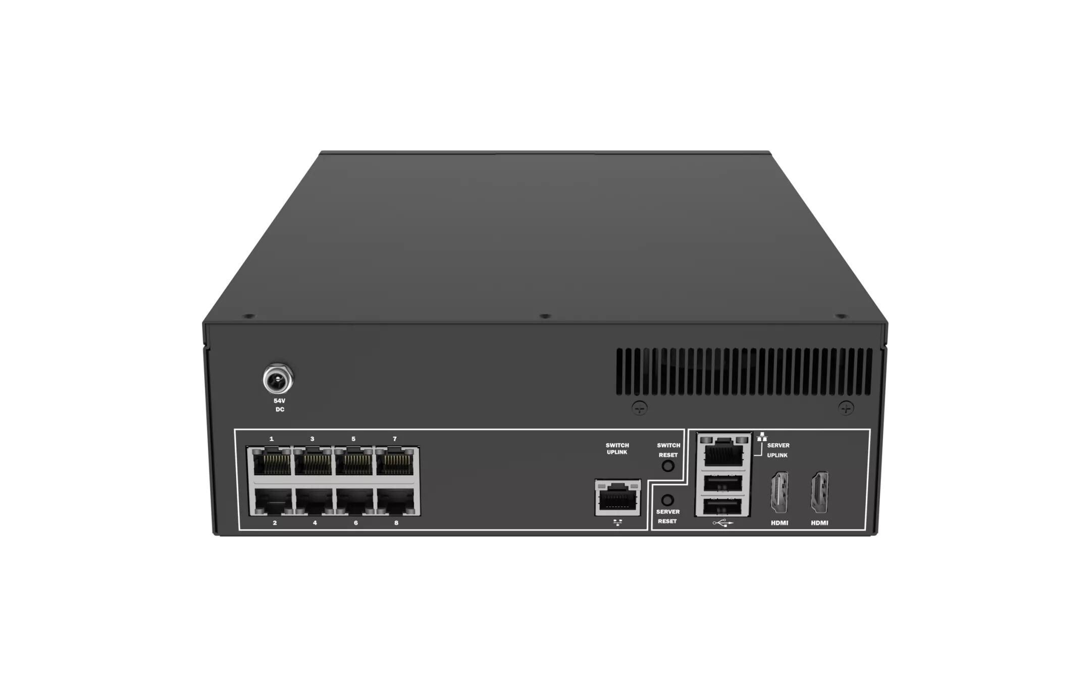 Netzwerkrekorder S2208 Mk II 4 TB, 8 Kanal<br>AXIS Camera Station S2208 Mk II Standalone-Gerät