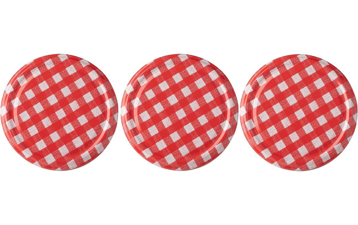 Deckel Karo Ø 8.2 cm, 1 StückSchraubdeckel Set