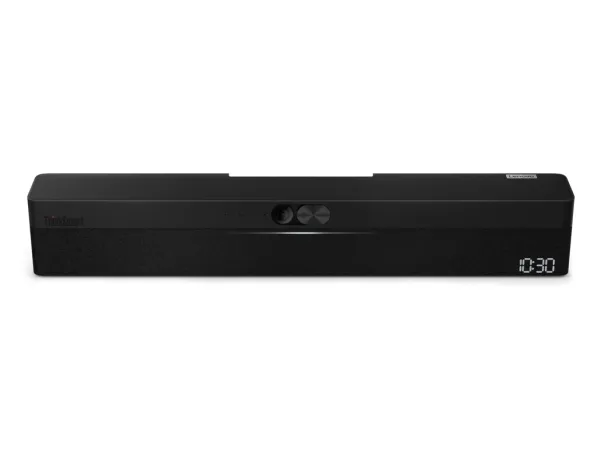 Lenovo ThinkSmart One - Videokonferencepakke (berøringsskærmkonsol, beregningssystem) - med 3 års Lenovo Premier Support   First Year Maintenance - Certified for Microsoft Teams Rooms - sort