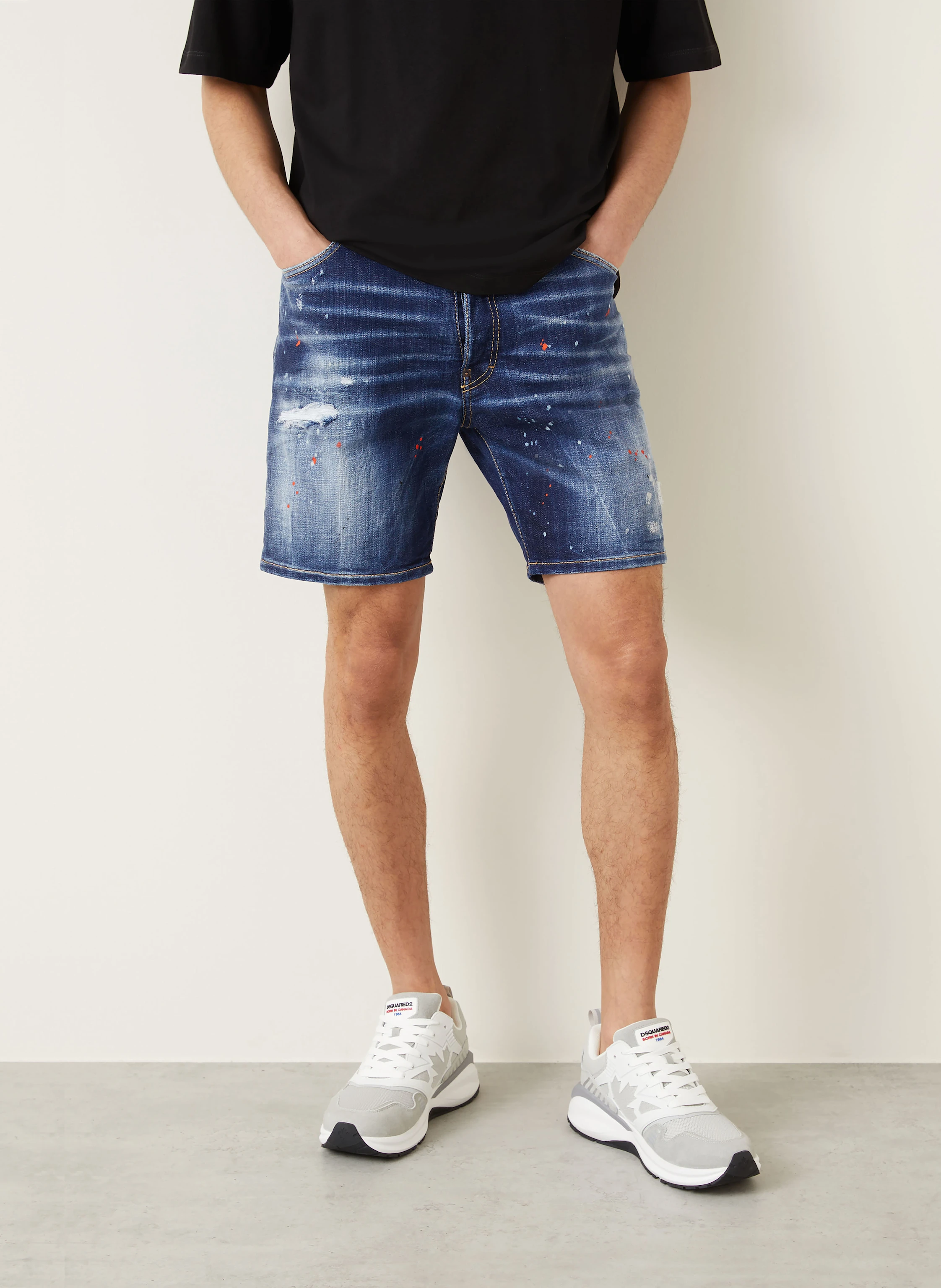 DSQUARED2 Jeansshorts MARINE