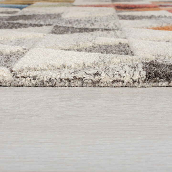 Grafisch vloerkleed - Mado Amari Multicolor | 3D effect