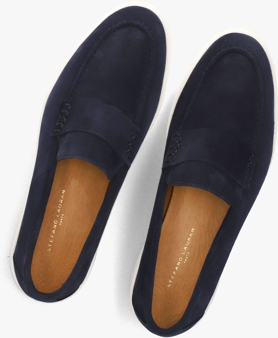 blauwe stefano lauran loafers 7183