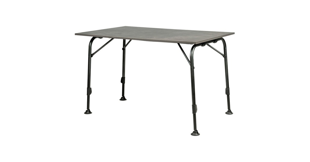 WestfieldUniversal Lifestyle 120 tafel  (Grijs/zwart, 120x80x63)