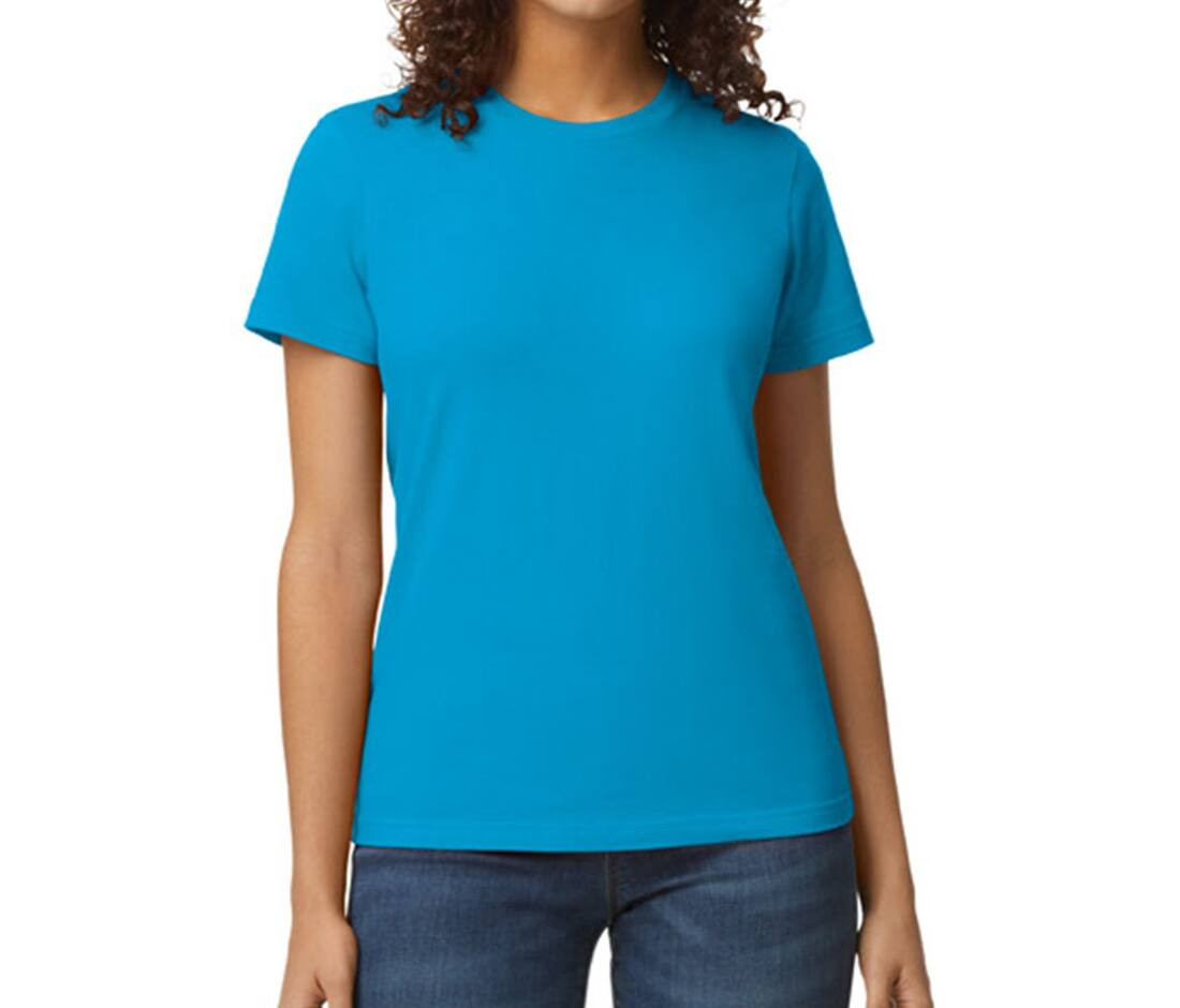 GILDAN GN650L - T-shirt Confort Semi-ajusté en Coton Noir