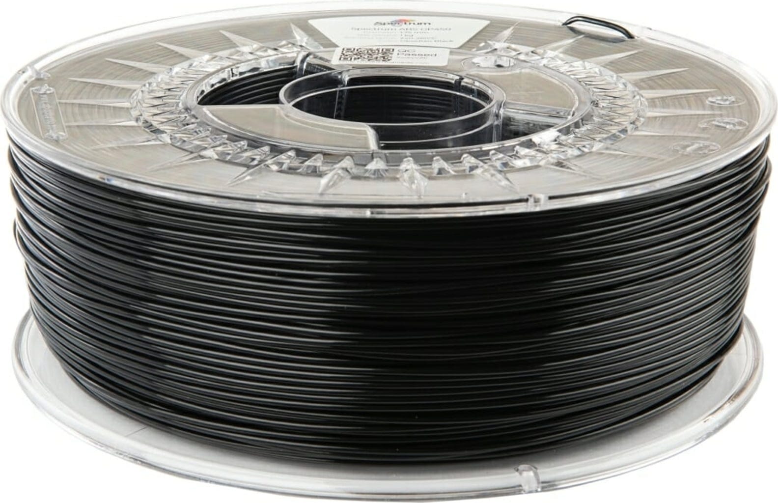 Spectrum  ABS GP450 Obsidian Black, 1,75 mm / 1000 g    Industrietaugliches ABS-Filament mit guten mechanischen Eigenschaften