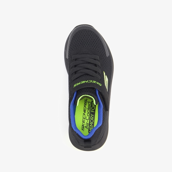 Skechers kinder sneakers met gele details