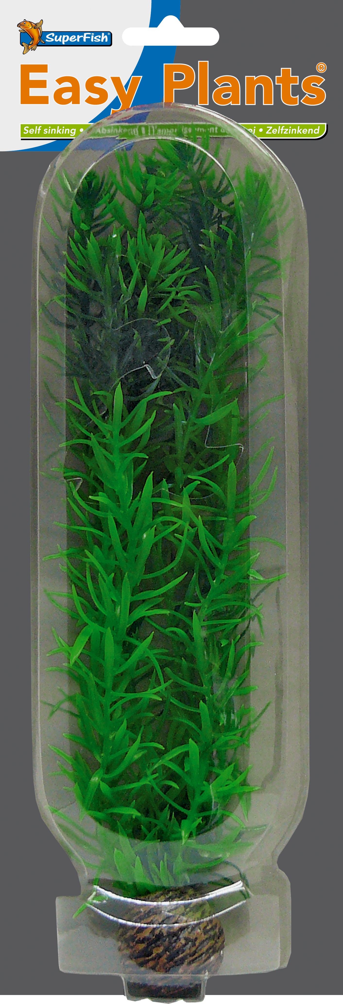 SuperFish aquarium kunstplant Easy Plants hoog NR1 groen 30 cm