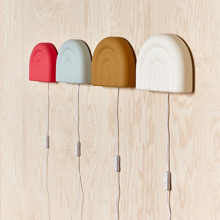 OYOY - Regenbogen Wandleuchte, cherry red