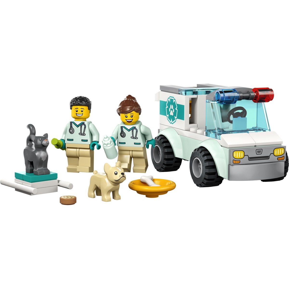 L'intervention du véhicule vétérinaire Lego City 60382