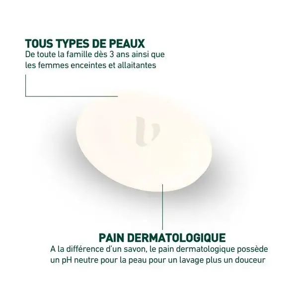 Laboratoires Vendôme - Pain Dermatologique Sans Parfum NUTRIV+ 100g