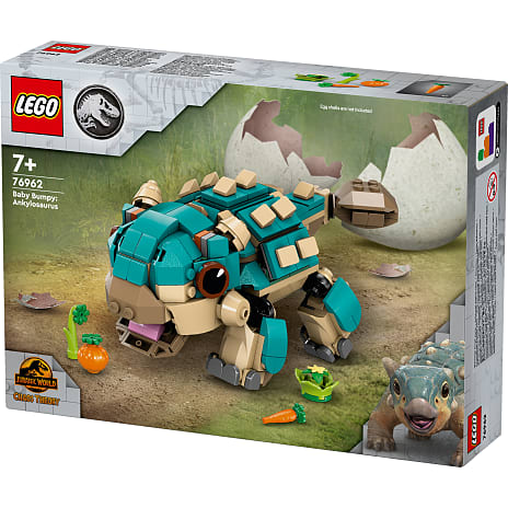 LEGO Jurassic World Baby Bumpy: Ankylosaurus legetøj 76962