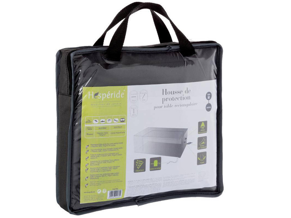 Housse de protection pour table rectangulaire 225 x 125 x 80 cm